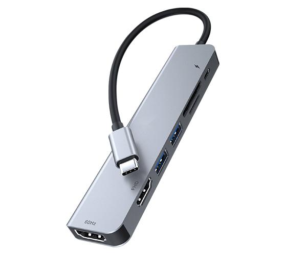 Hub USB Type-C LAMTECH με 7 θύρες 100W