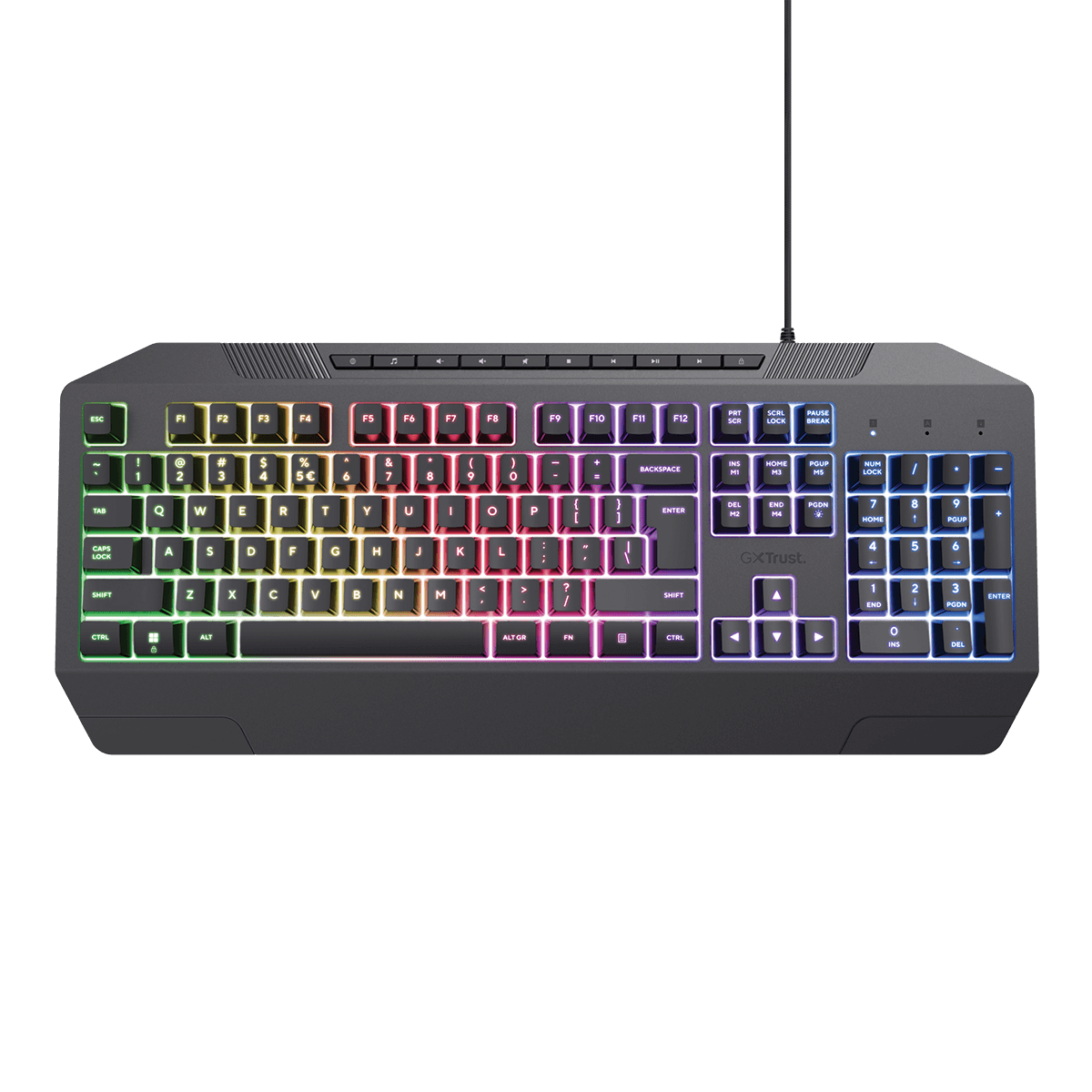 Ενσύρματο Gaming Πληκτρολόγιο TRUST GXT836 Evocx