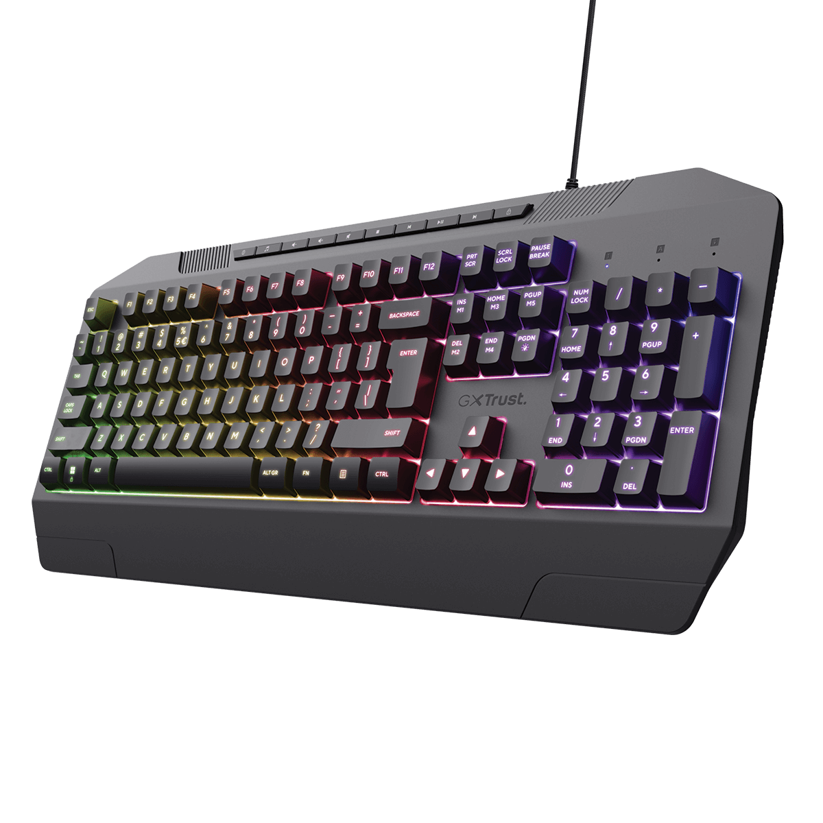 Ενσύρματο Gaming Πληκτρολόγιο TRUST GXT836 Evocx Μαύρο - 3