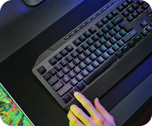 Ενσύρματο Gaming Πληκτρολόγιο TRUST GXT836 Evocx
