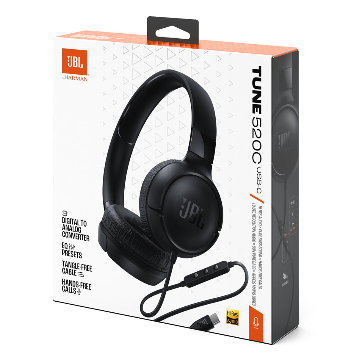 Ενσύρματα Headphones JBL 520C Tune Black - 4
