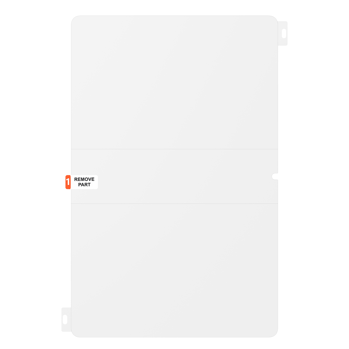 Μεμβράνη Anti-reflective SAMSUNG Galaxy Tab S10 FE+ - 2