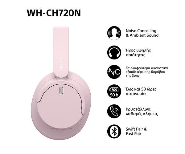 Bluetooth Headphones SONY WH-CH720 battery