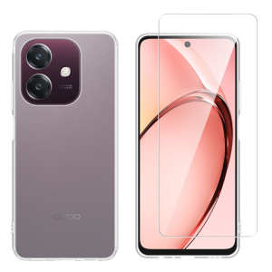 Διάφανη Θήκη + Γυαλί Προστασίας Οθόνης COSY για OPPO Α60 5G