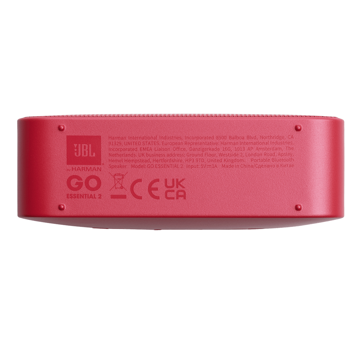 Bluetooth Ηχείο JBL GO Essential 2 Red - 5