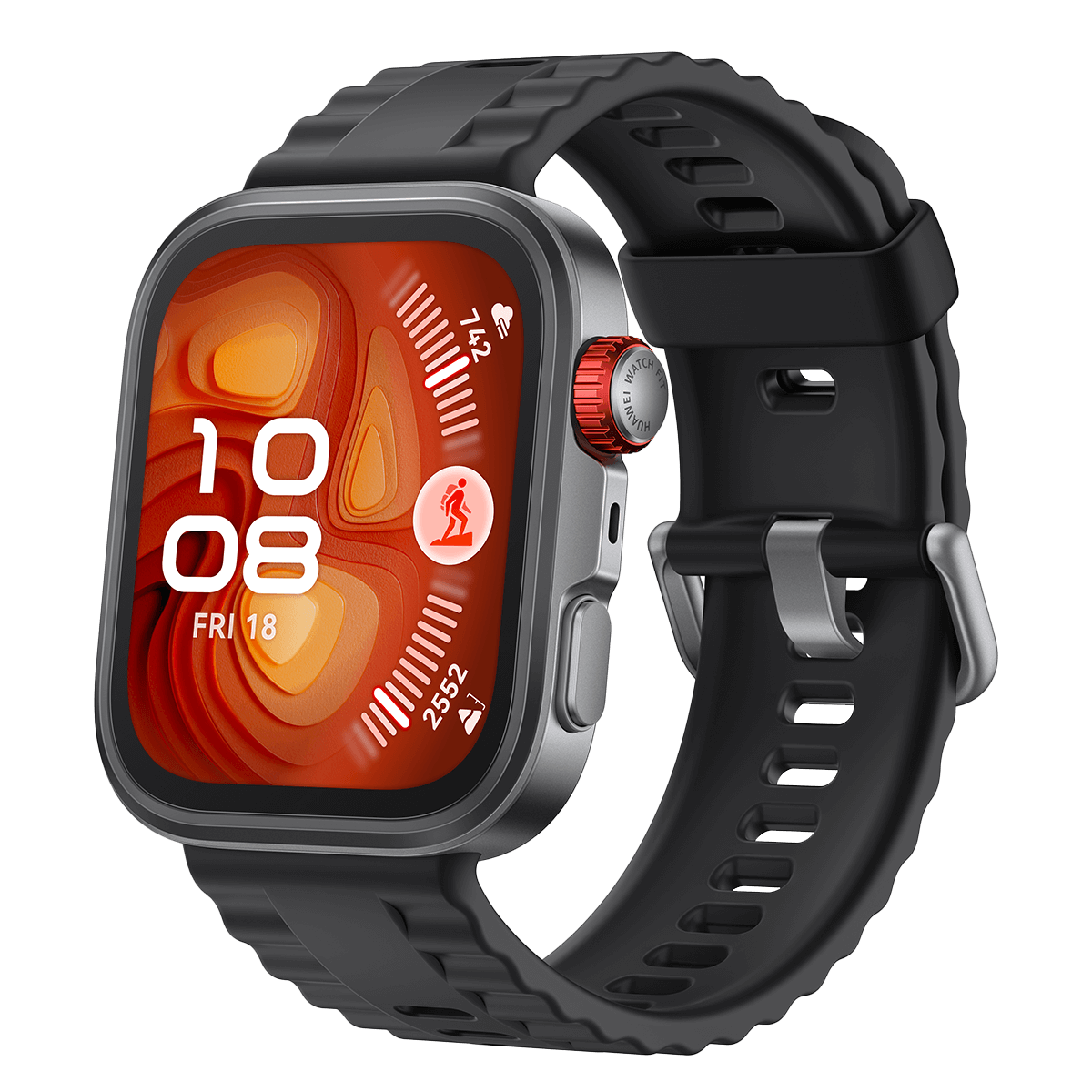 HUAWEI Watch Fit 4 Pro Black Smartwatch - 3