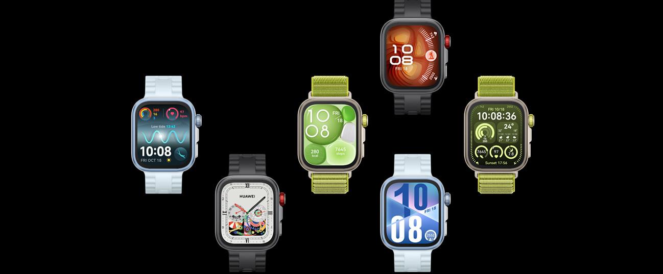 HUAWEI Watch Fit 4 Pro Green Woven Smartwatch