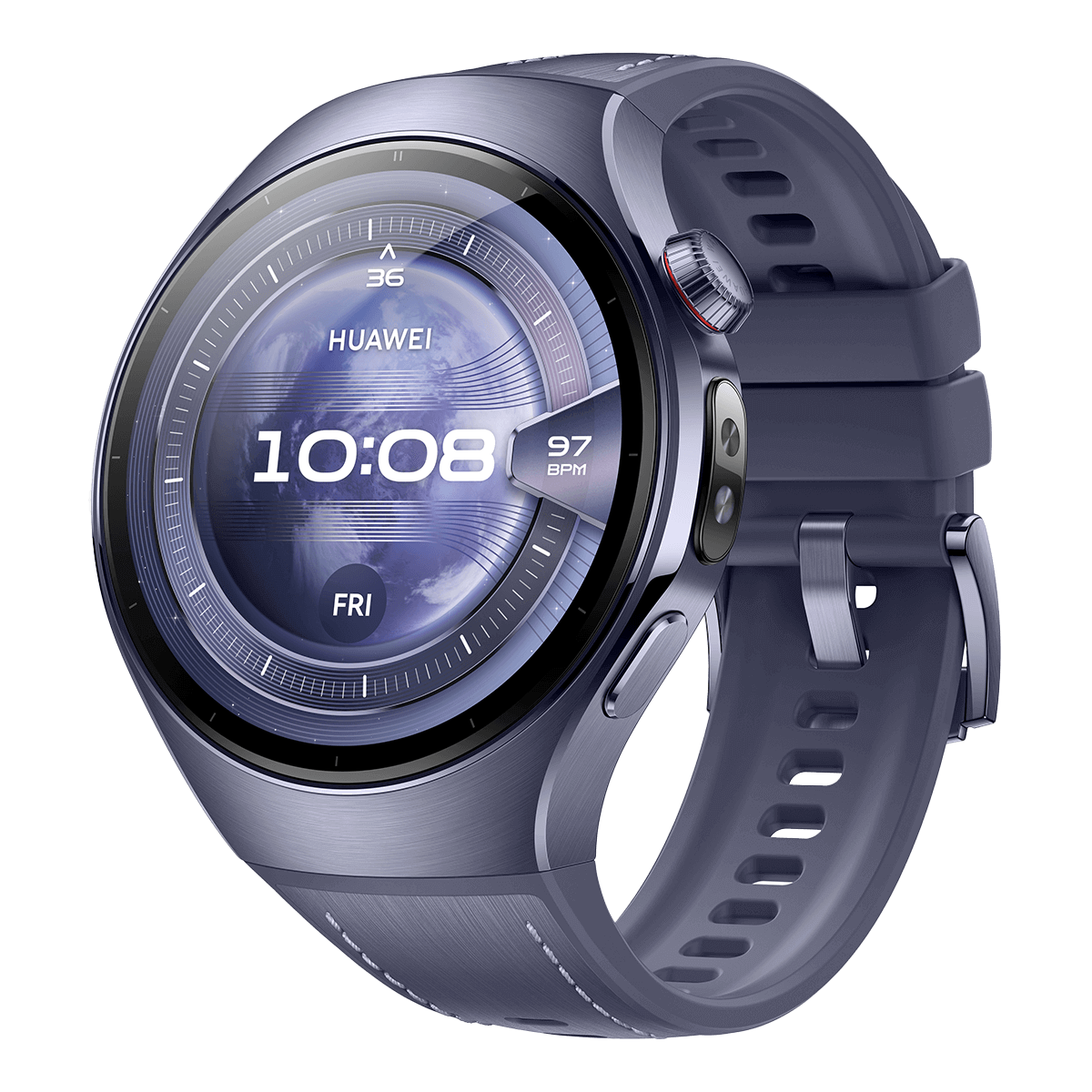 HUAWEI Watch 5 46mm Purple Smartwatch - 2