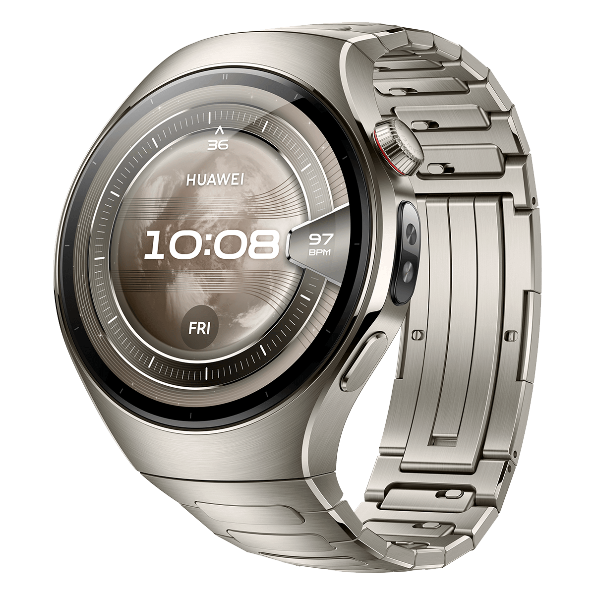 HUAWEI Watch 5 46mm Titanium Smartwatch - 2