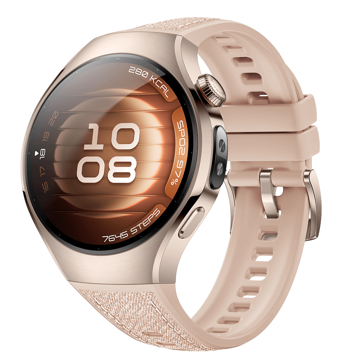 HUAWEI Watch 5 42mm Beige Smartwatch - 2