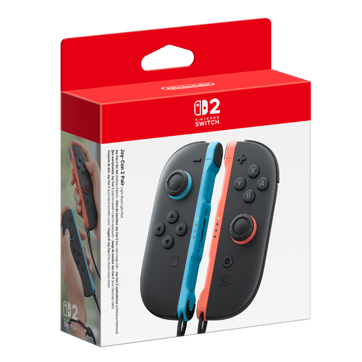Nintendo Switch 2 Joy Con Pair Blue/Red