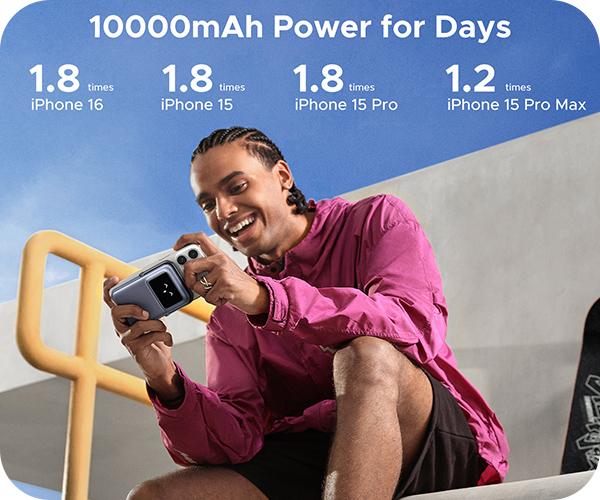 Powerbank UGREEN Magnetic Wireless 20W 10000mAh