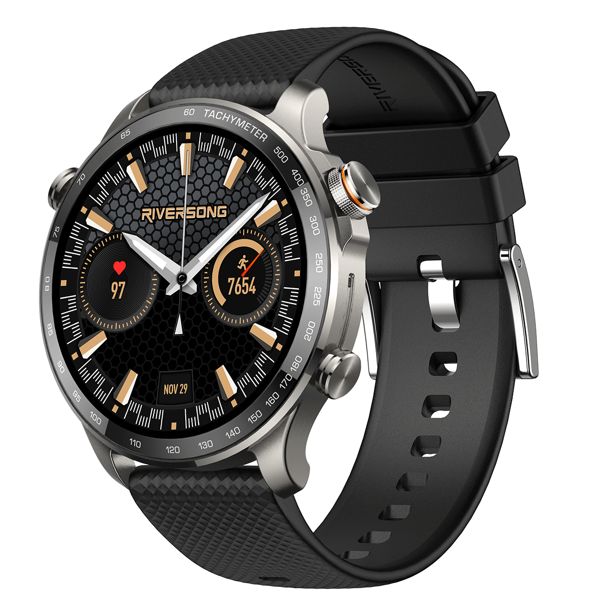 RIVERSONG Motive 10GT Black Smartwatch
