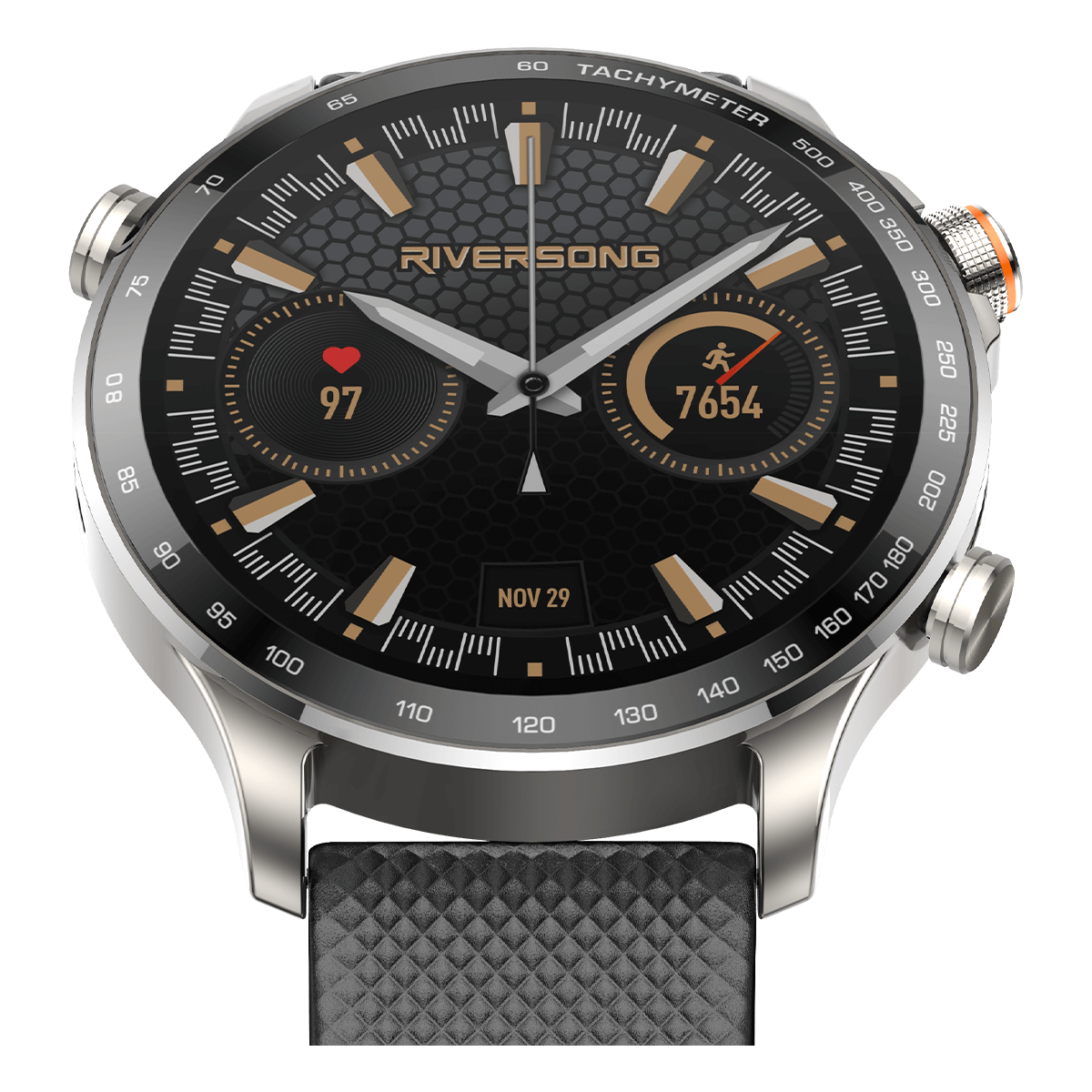 RIVERSONG Motive 10GT Black Smartwatch - 2