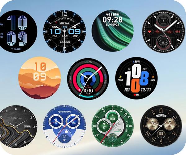RIVERSONG Motive 10GT Black Smartwatch Watch Face Store