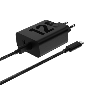 Φορτιστής Ταξιδίου MOTOROLA 125W με Καλώδιο USB Type-C σε USB Type-C