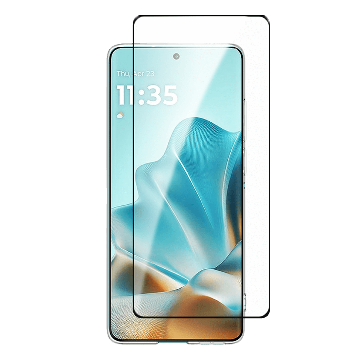 Διάφανη Θήκη + Γυαλί Προστασίας Οθόνης COSY για MOTOROLA edge 60 Fusion 5G - 3