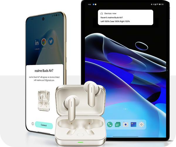 ασύρματα ακουστικα REALME Buds Air 7