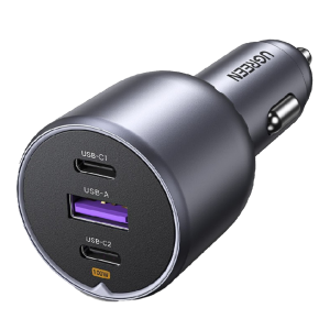 Φορτιστής Αυτοκινήτου UGREEN 3 Port 130W