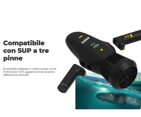 NILOX Aqua Scooter Black X Sup