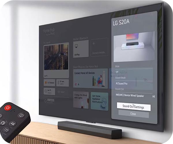 LGS 20A Soundbar