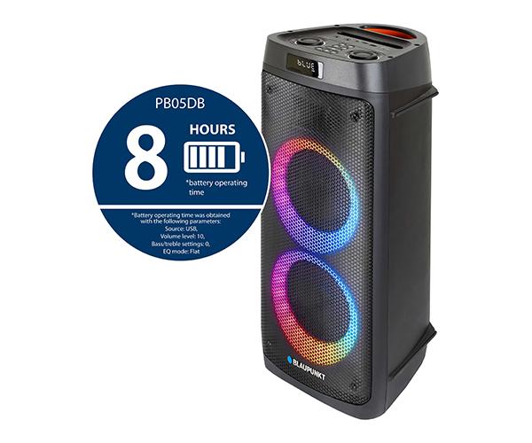  Bluetooth Ηχείο BLAUPUNKT PartyBox PB05DB 