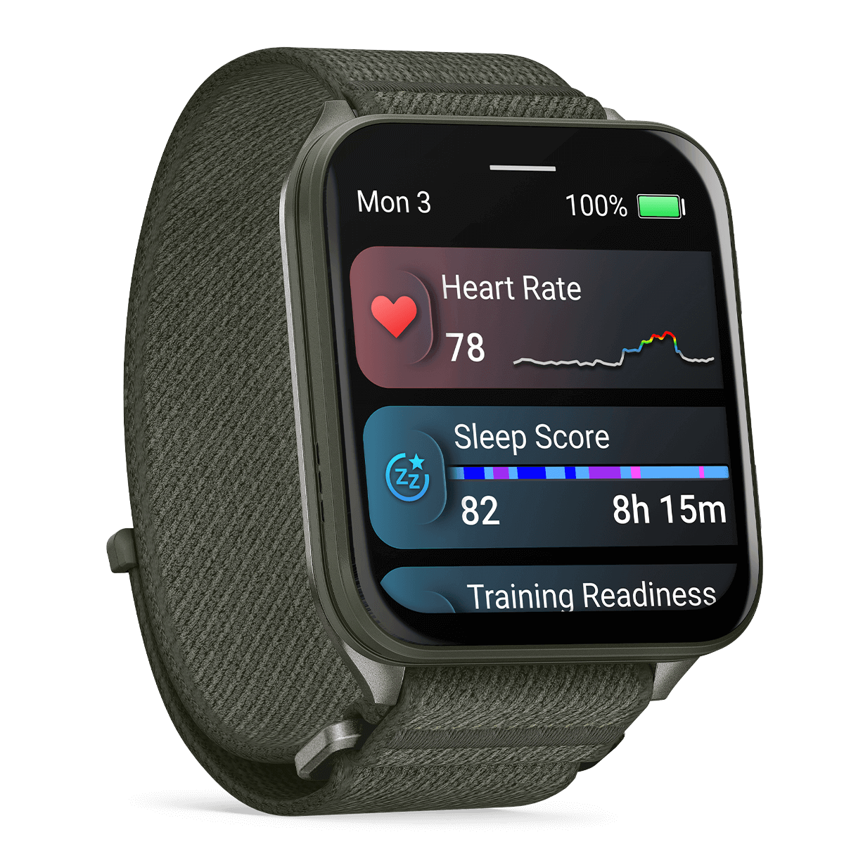 GARMIN Venu X1 Moss with Titanium Smartwatch - 3