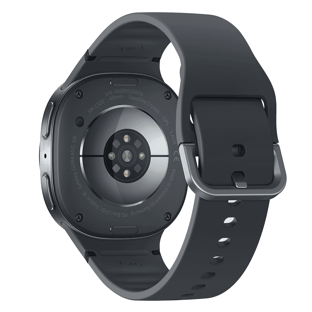 SAMSUNG Galaxy Watch8 40mm Dark Gray Smartwatch - 3