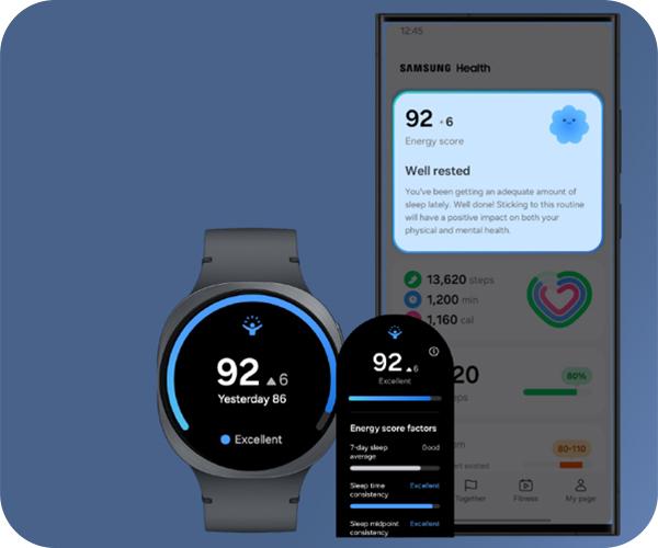 SAMSUNG Galaxy Watch8 Classic Energy Score 