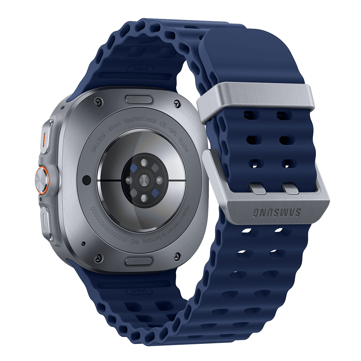 SAMSUNG Galaxy Watch Ultra 2025 4G 47mm Titanium Blue Smartwatch - 3