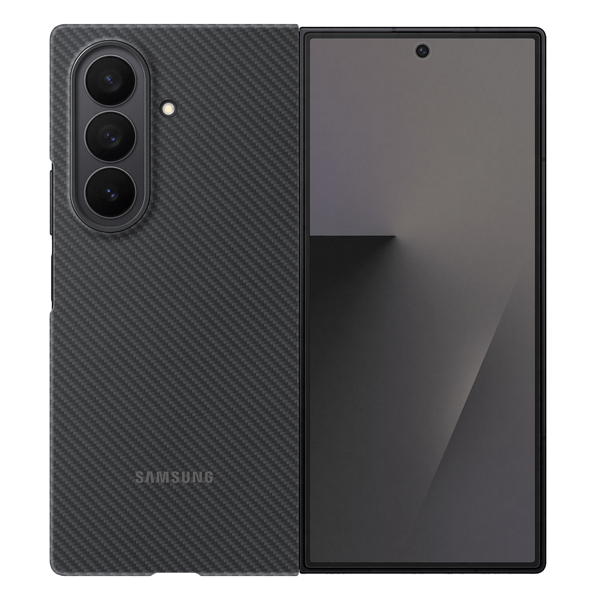 Θήκη Carbon Shield SAMSUNG Galaxy Z Fold7 Black