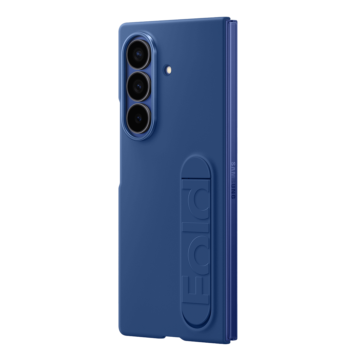 Θήκη Σιλικόνης SAMSUNG Galaxy Z Fold7 με Βάση Στερέωσης Blue - 4