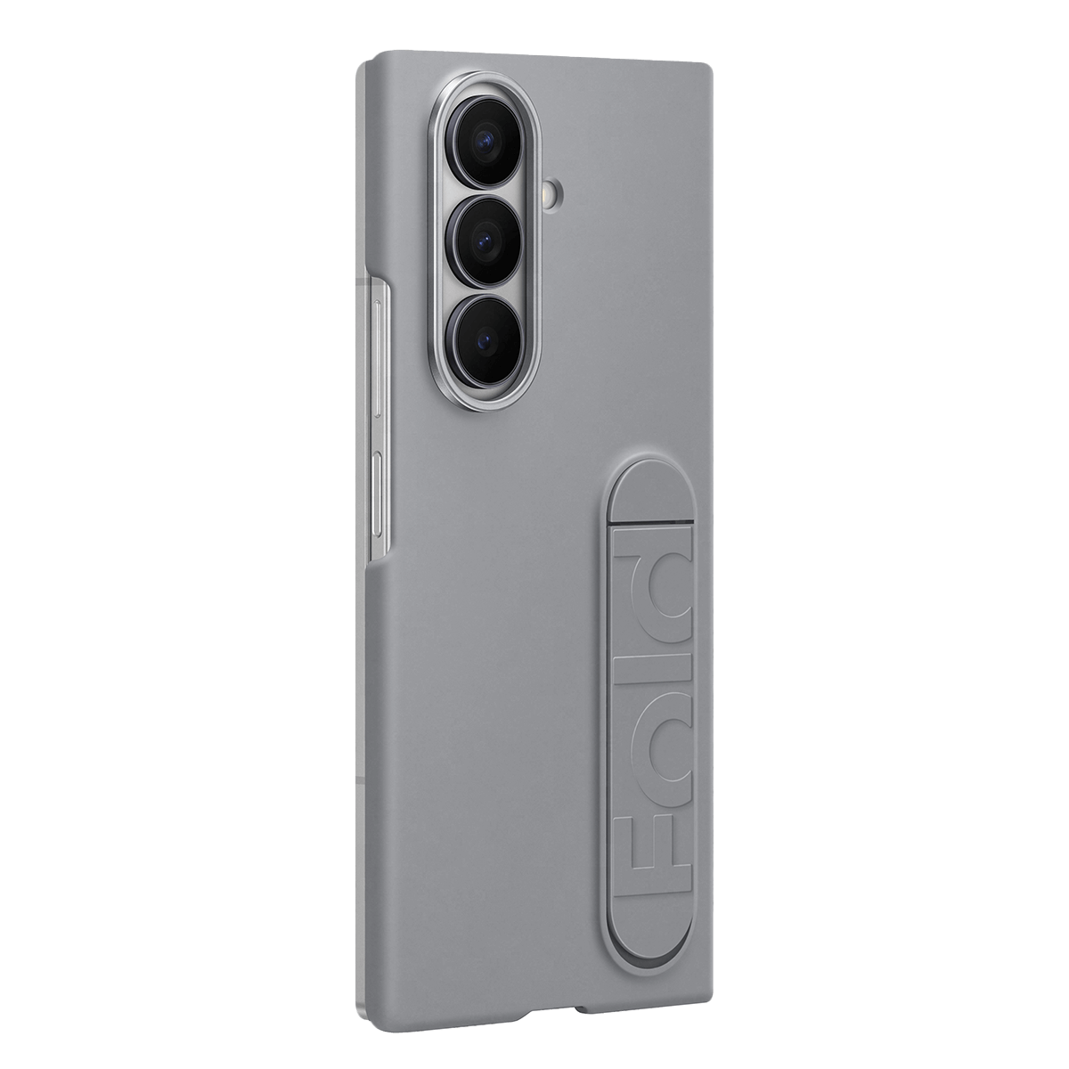 Θήκη Σιλικόνης SAMSUNG Galaxy Z Fold7 με Βάση Στερέωσης Gray - 4
