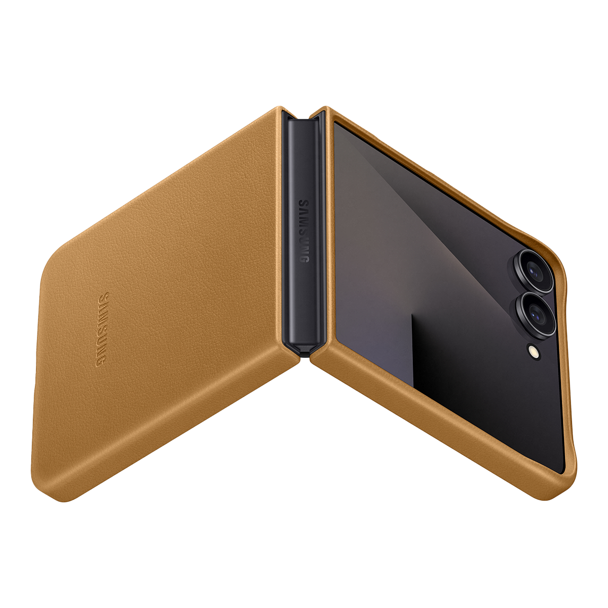 Δερμάτινη Θήκη Kindsuit SAMSUNG Galaxy Z Flip7 Camel - 4