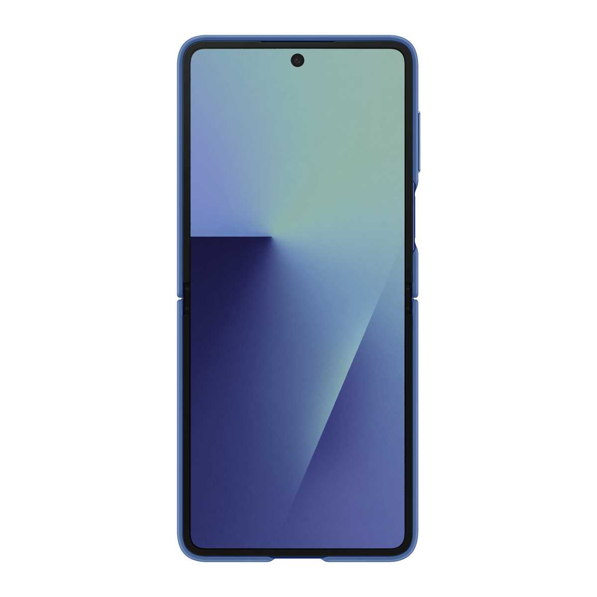 Θήκη Σιλικόνης SAMSUNG Galaxy Z Flip7 με Δαχτυλίδι Λαβής Μπλε - 5
