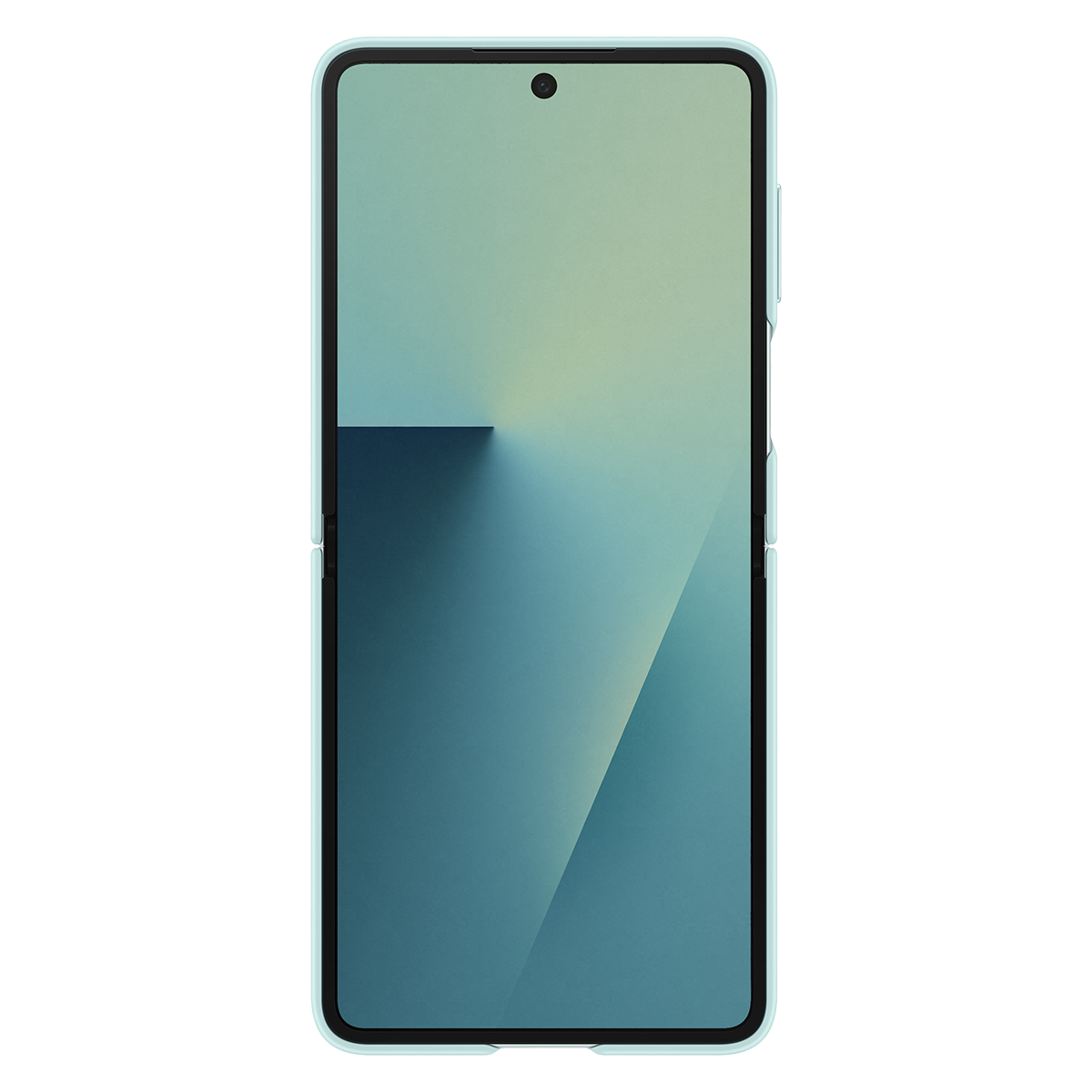 Θήκη Σιλικόνης SAMSUNG Galaxy Z Flip7 με Δαχτυλίδι Λαβής Mint - 3