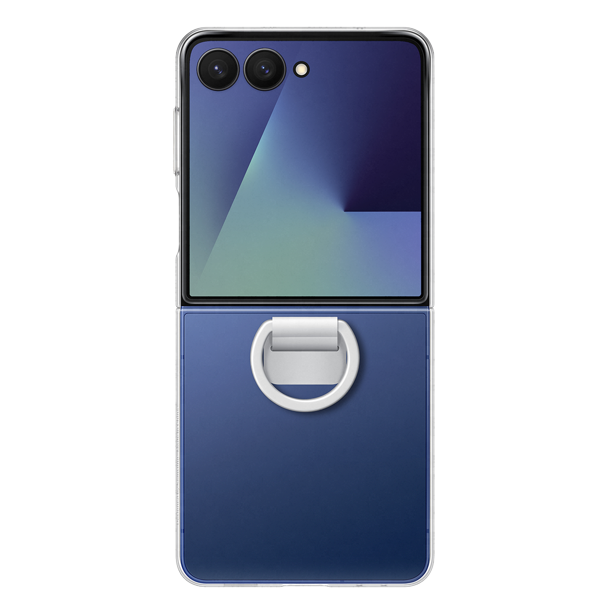 Διάφανη Θήκη SAMSUNG Galaxy Z Flip7 με Δαχτυλίδι Λαβής