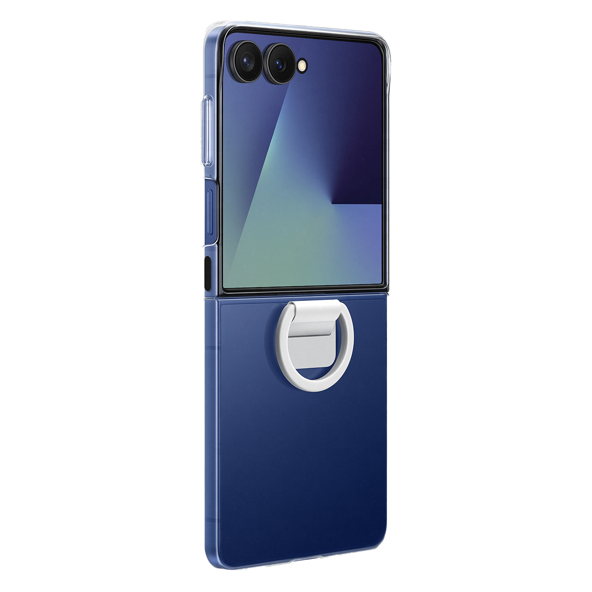 Διάφανη Θήκη SAMSUNG Galaxy Z Flip7 με Δαχτυλίδι Λαβής - 3