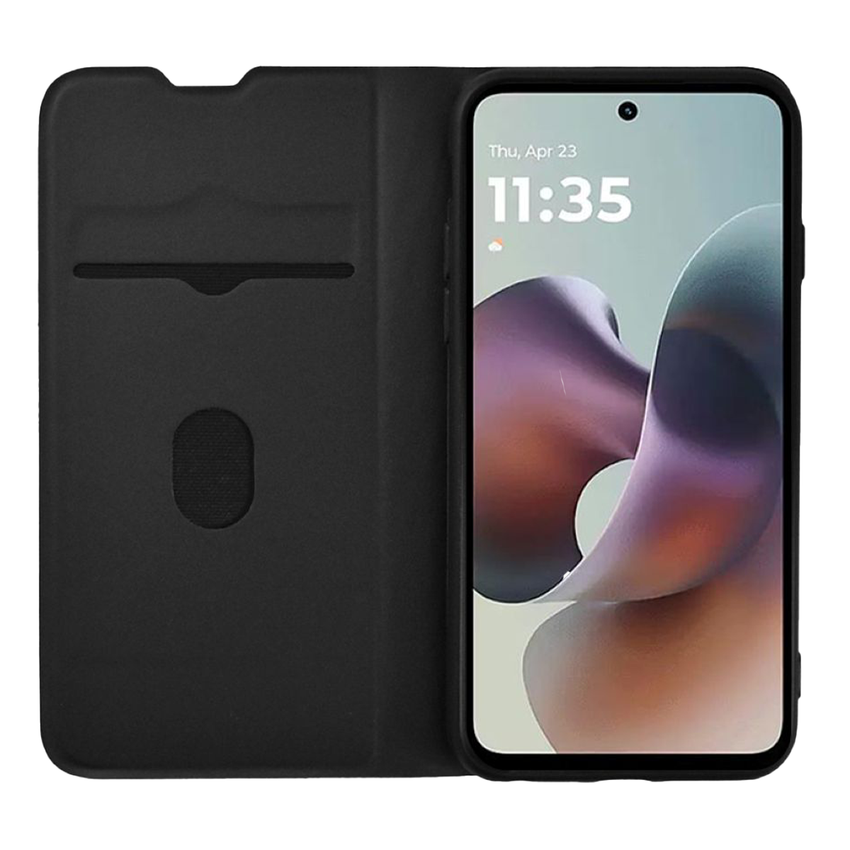 Θήκη Book COSY για MOTOROLA moto g56 5G Μαύρη
