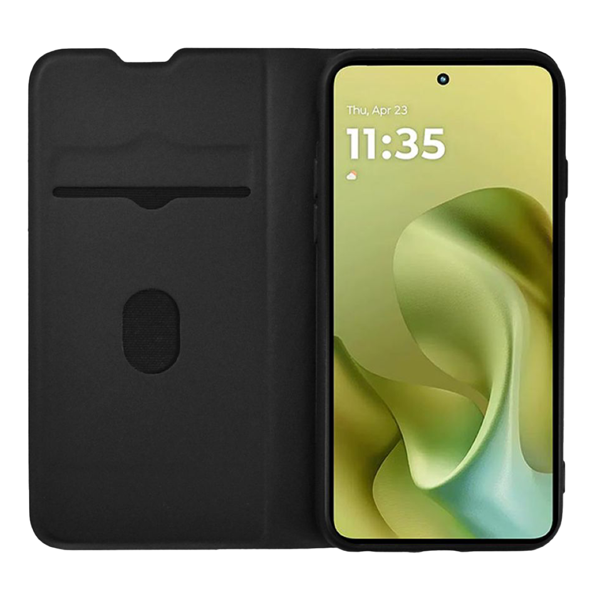 Θήκη Book COSY για MOTOROLA moto g86 5G Μαύρη