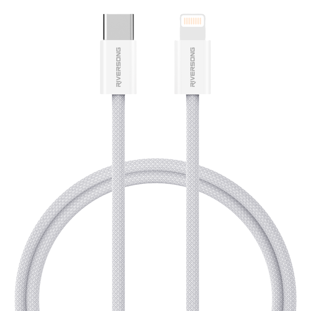Καλώδιο RIVERSONG USB Type-C σε Lightning 27W 1 Μέτρο Γκρι