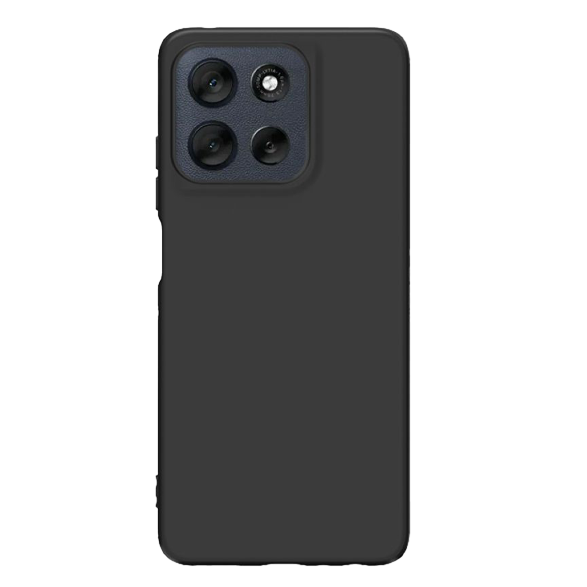 Θήκη Matte + Γυαλί Προστασίας Οθόνης COSY για MOTOROLA moto g56 5G Μαυρή - 2