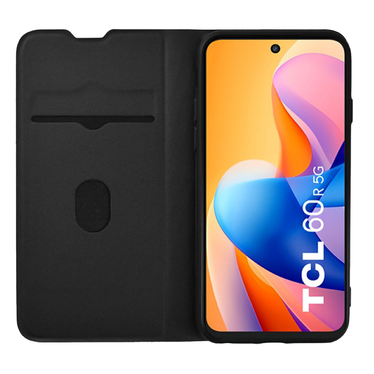 Θήκη Book COSY για TCL 60R 5G Μαύρη - 2