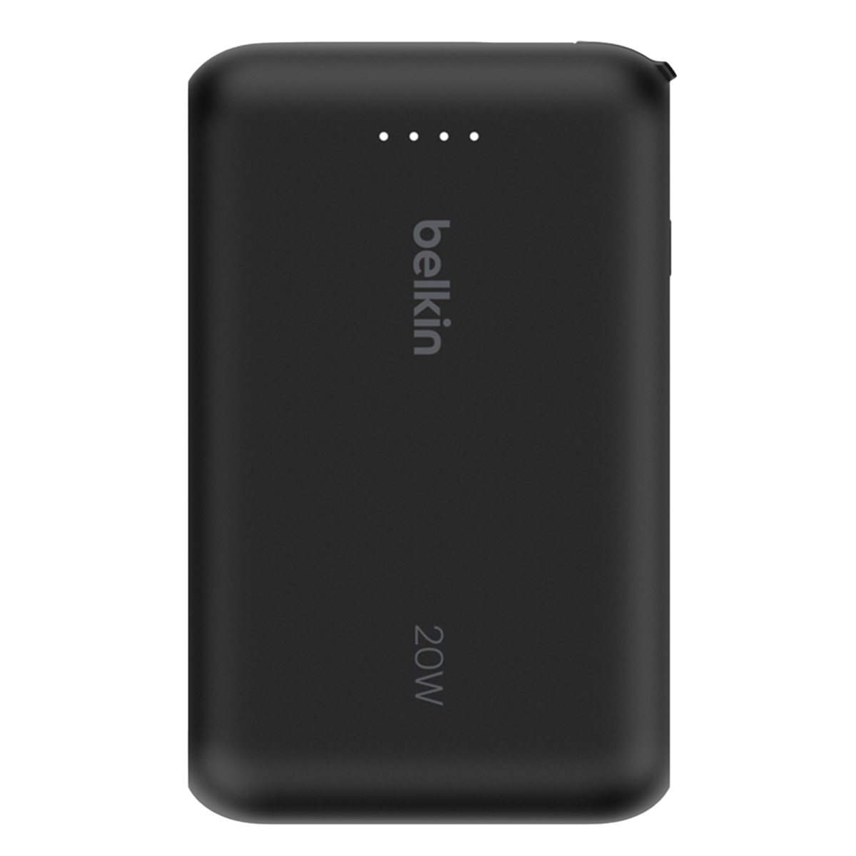 Powerbank BELKIN BoostCharge 20W 10000mAh (Integrated Cable) Μαύρο - 2