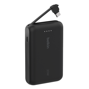 Powerbank BELKIN BoostCharge 20W 10000mAh (Integrated Cable)
