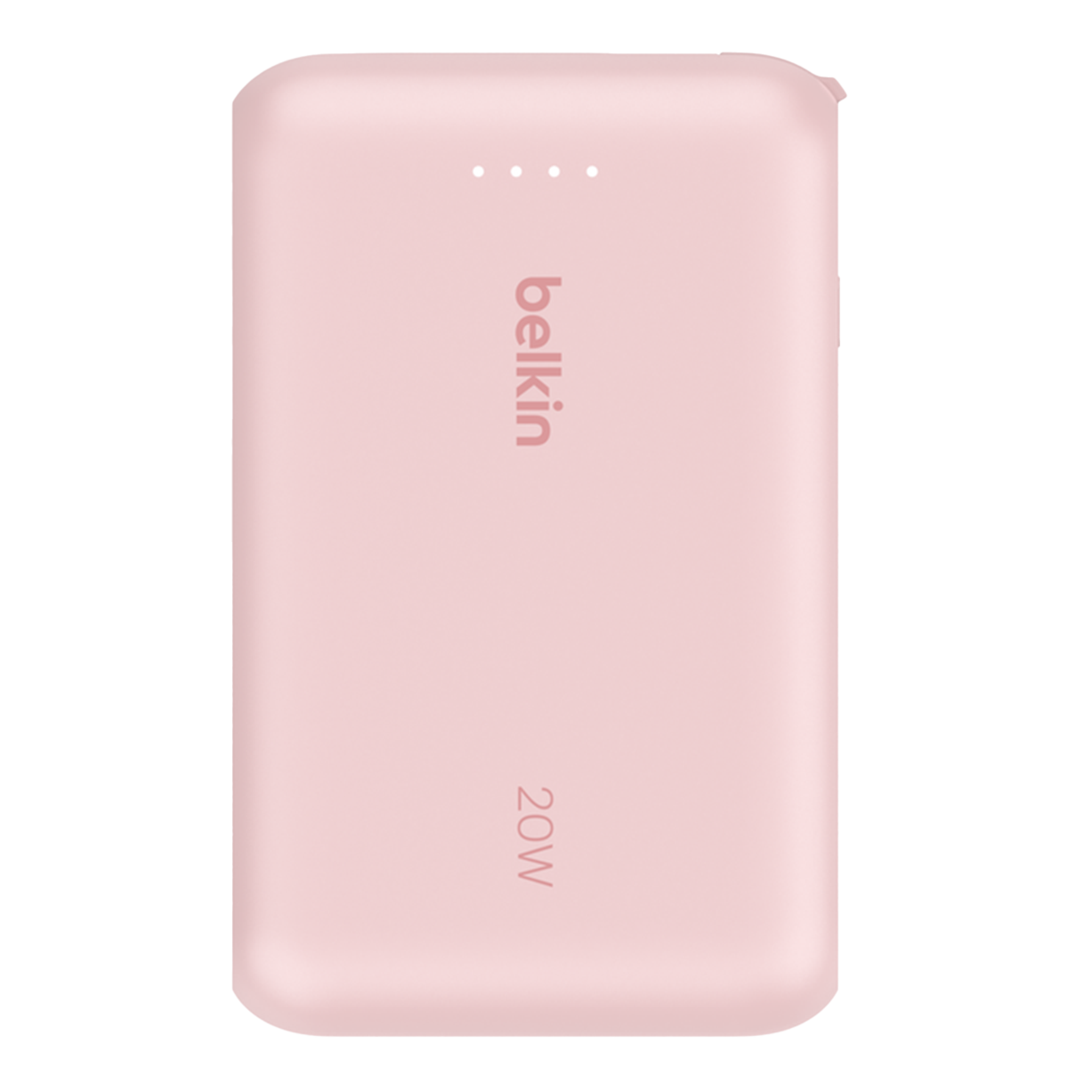 Powerbank BELKIN BoostCharge 20W 10000mAh (Integrated Cable) Ροζ - 2