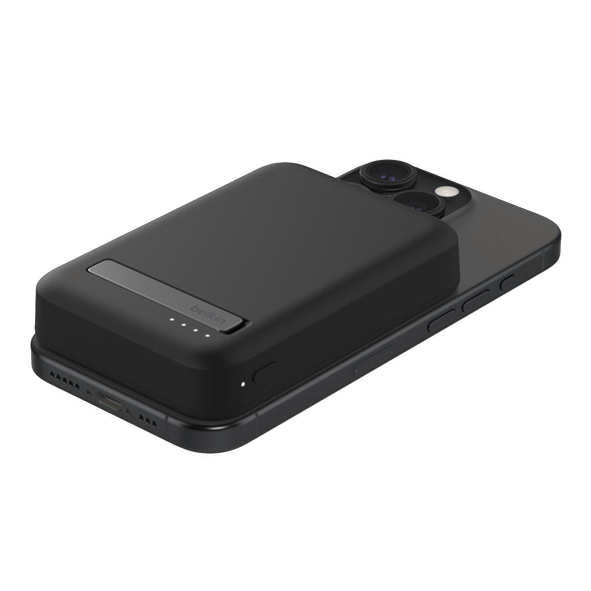 Powerbank BELKIN Magnetic Wireless Kick Stand Qi2 15W 8000mAh Μαύρο - 4