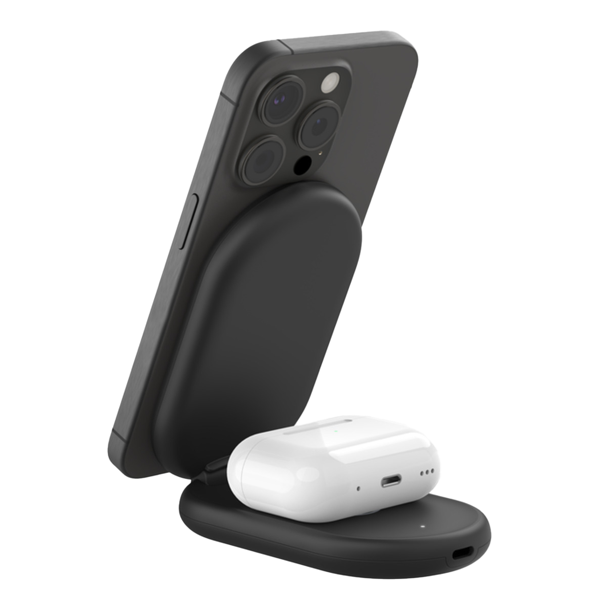Ασύρματος Φορτιστής BELKIN Boost Charge 2σε1 15W Μαύρο - 4