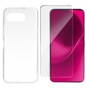 Διάφανη Θήκη + Γυαλί Προστασίας Οθόνης T Phone 3 5G