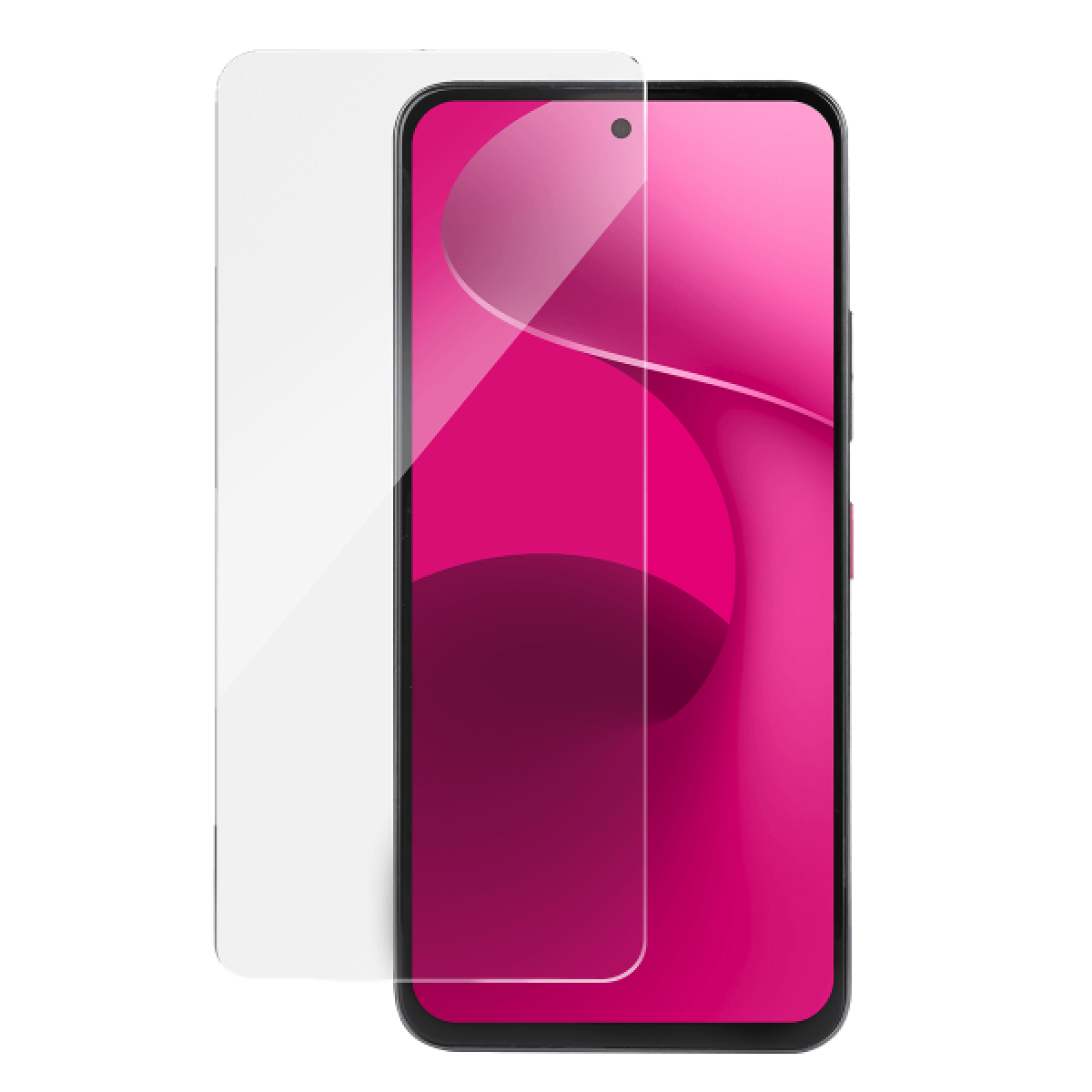Διάφανη Θήκη TPU + Γυαλί Προστασίας Οθόνης T Phone 3 Pro 5G - 5